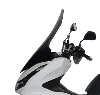 GP Kompozit Honda PCX 125 2021-2023 Uyumlu Ön Tur Camı Şeffaf