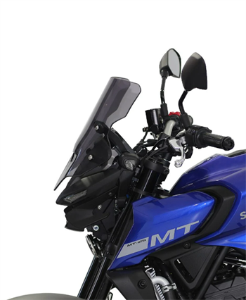 GP Kompozit Yamaha MT-25 2020-2023 Uyumlu Ön Cam Şeffaf