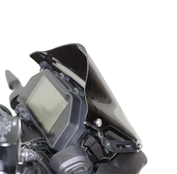 GP Kompozit Yamaha MT-25 2020-2023 Uyumlu Spor Cam Siyah