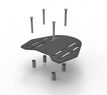 Honda Forza 300 Topcase Çanta Demiri