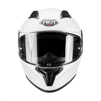 Pilot Flex İnci Beyazı Parlak Kask