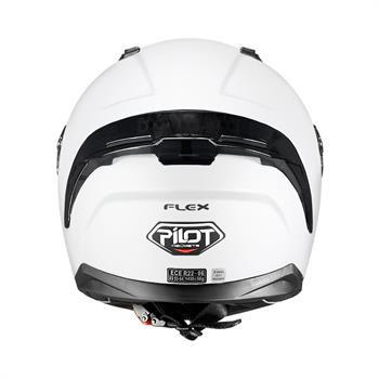 Pilot Flex İnci Beyazı Parlak Kask