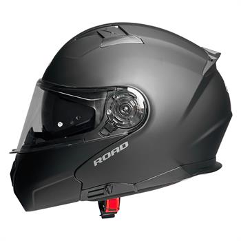 Pilot Road II Mat Siyah Çene Açılır Kask