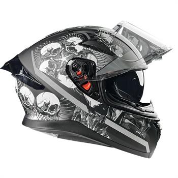 Pilot Snake Matt Skull Kask