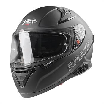 Pilot Snake Mat Siyah Kask