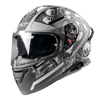 Pilot Snake Matt Skull Kask