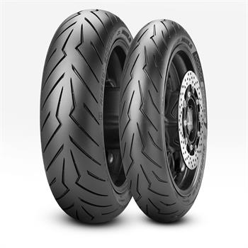 Pirelli Diablo Rosso Scooter 120/70-14 55S TL ve 150/70-13 64S TL