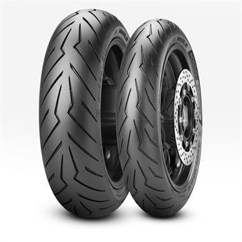 Pirelli Diablo Rosso Scooter 120/80-14 58S TL ve 150/70-13 64S TL