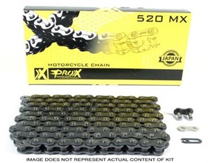 Prox 520 120 Bakla Mx X-Ring Zincir Siyah