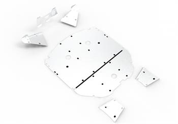 Segway Fugleman Ut10 X Utv Alüminyum Kartel Koruma