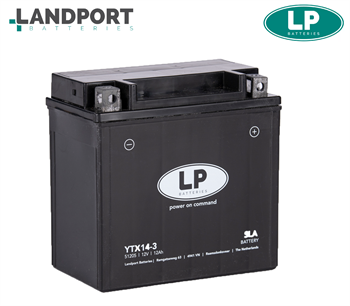 LP YTX14L SLA Motosiklet Aküsü