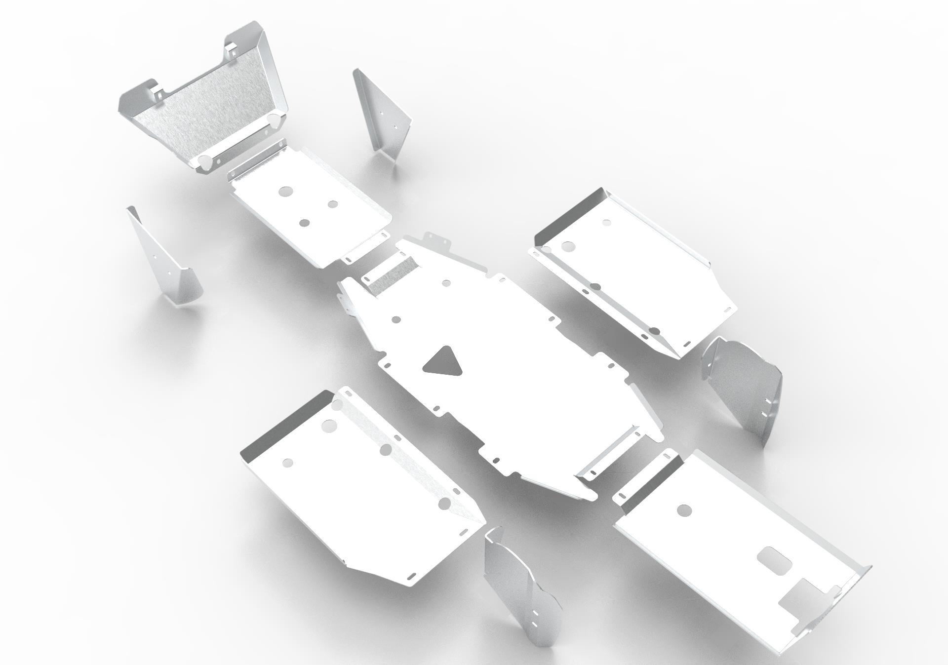 CF Moto New C Force 450 2022-2023 Atv Alüminyum Kartel Koruma