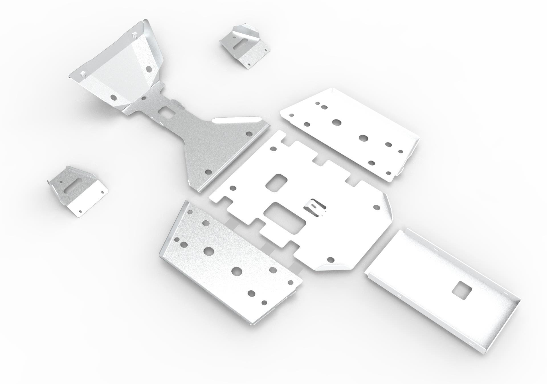 CF Moto Z Force 1000 Utv Alüminyum Kartel Koruma