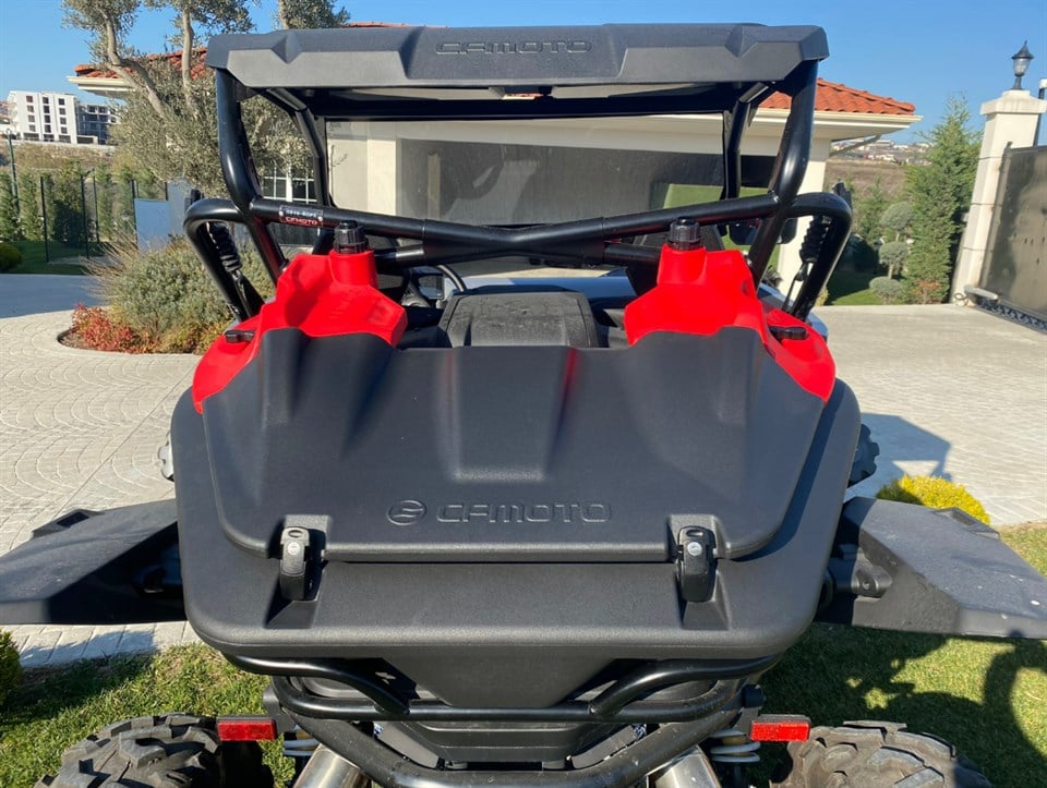 CFMOTO UTV Arka Çanta Benzin Depolu Amortisörlü