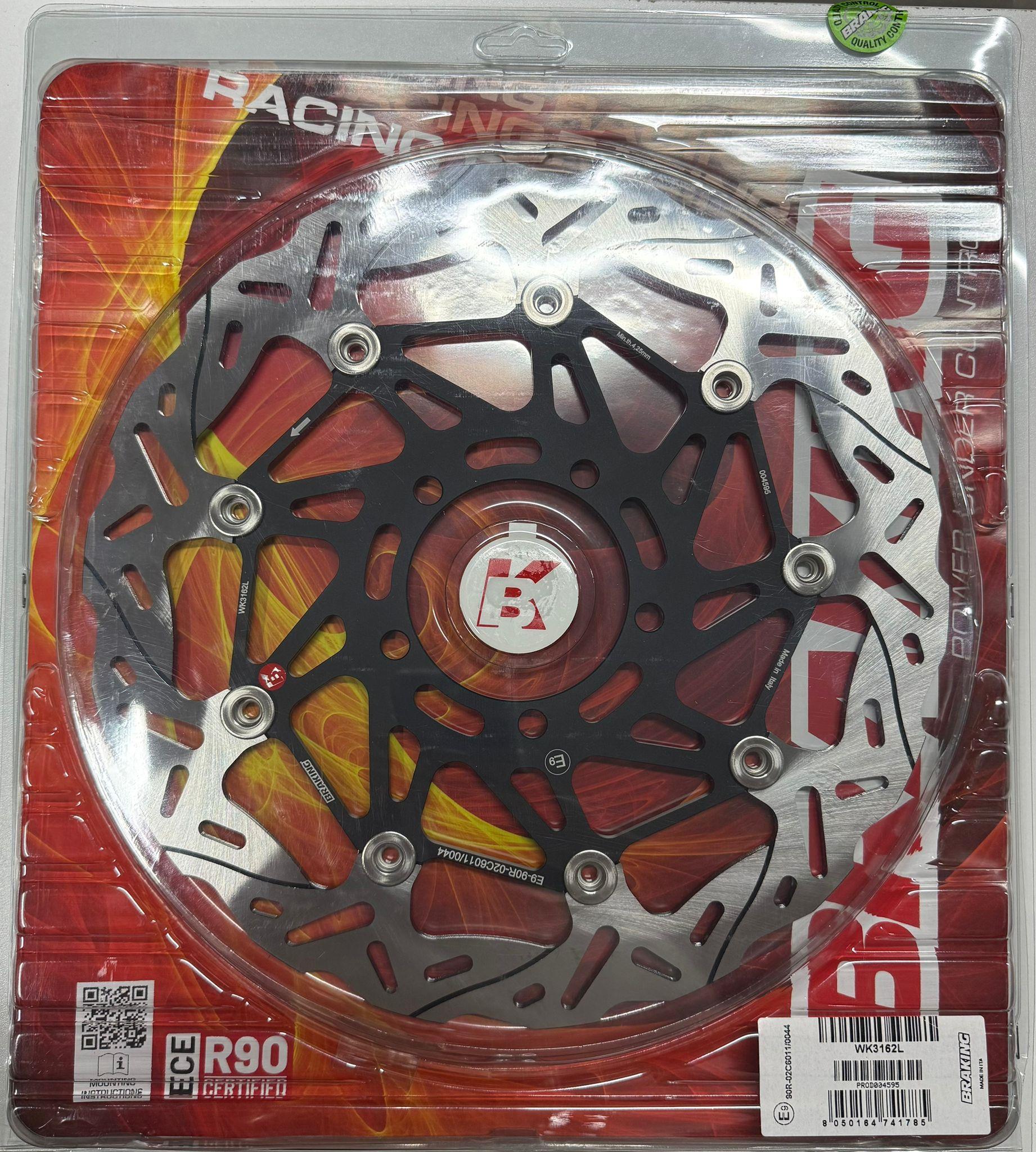 DALGALI ÖN PERFORMANS FREN DİSKİ (SOL)