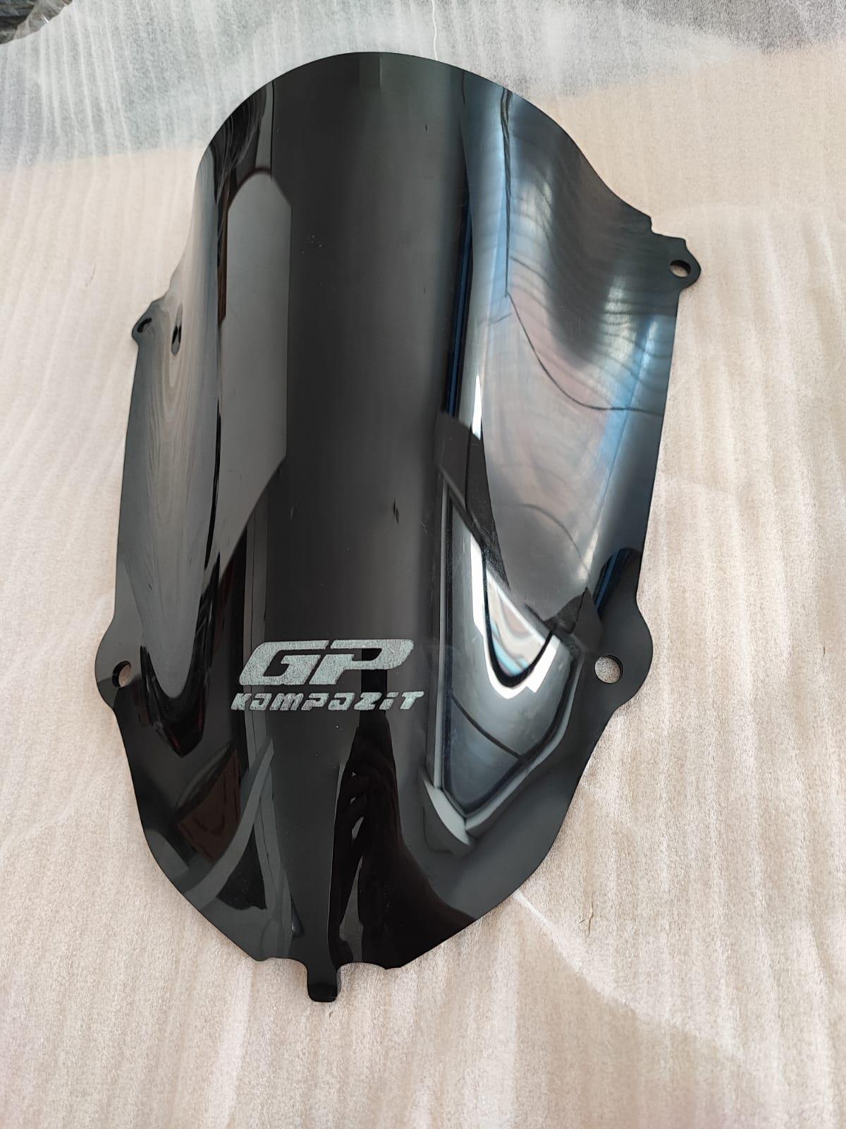 GP Kompozit Yamaha R25 2019-2023 Uyumlu Ön Cam Siyah