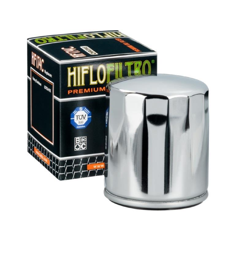 HIFLO YAĞ FİLTRESİ / HARLEY D. / NIGHT ROD SPECIAL VRSCDX / 1250cc / KROM  / 2007-2008-2009-2010-2011-2012-2013-2014-2015-2016-2017