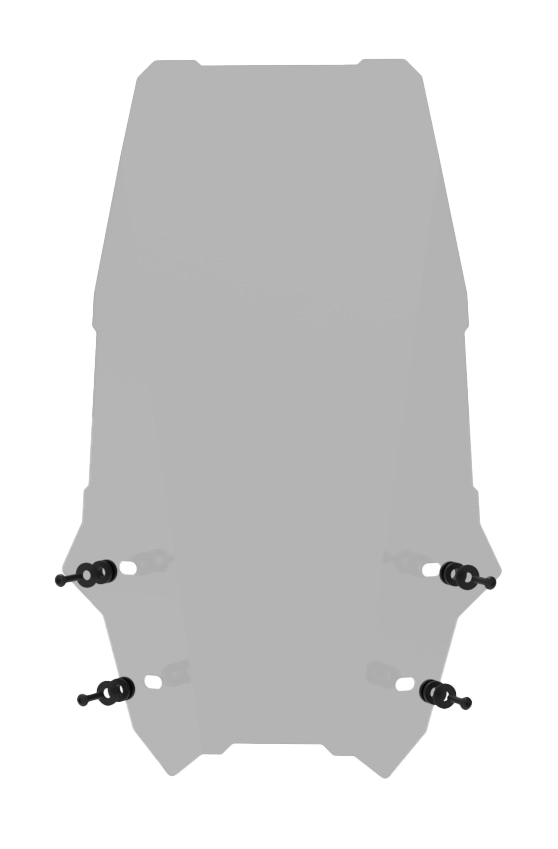 Honda NX500 Şeffaf Tur Camı