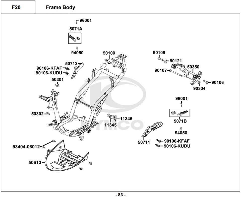 Kymco Super 8 Sol Kapak Hava Giriş Hortumu