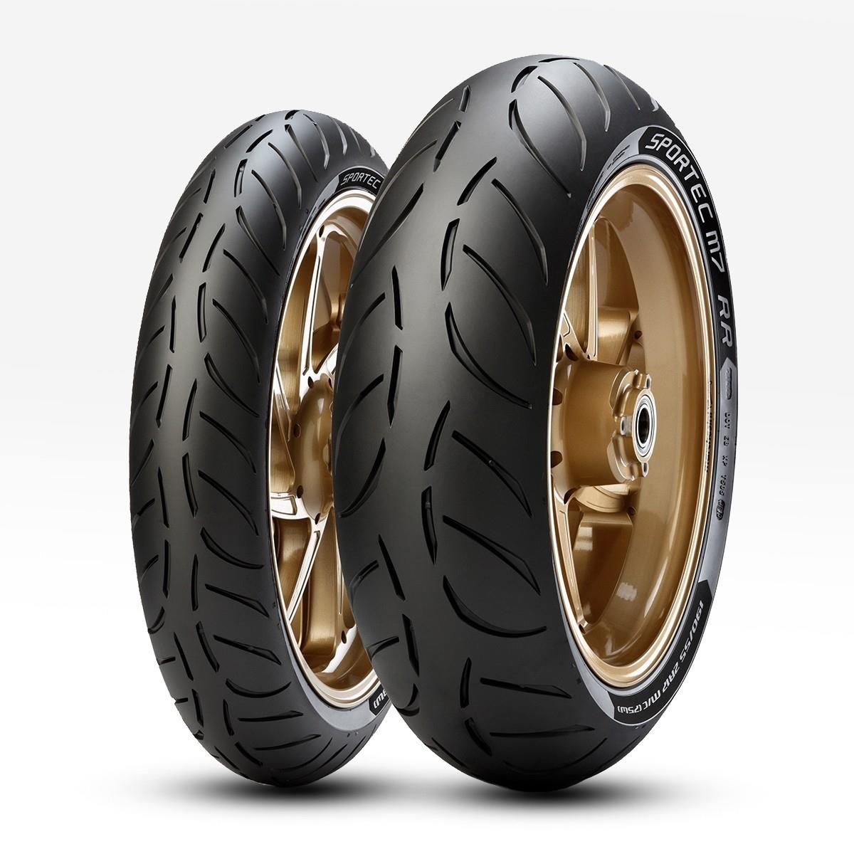 Metzeler Sportec M7 RR 120/70ZR17 (58W) TL (M) ve 180/55ZR17 (73W) TL