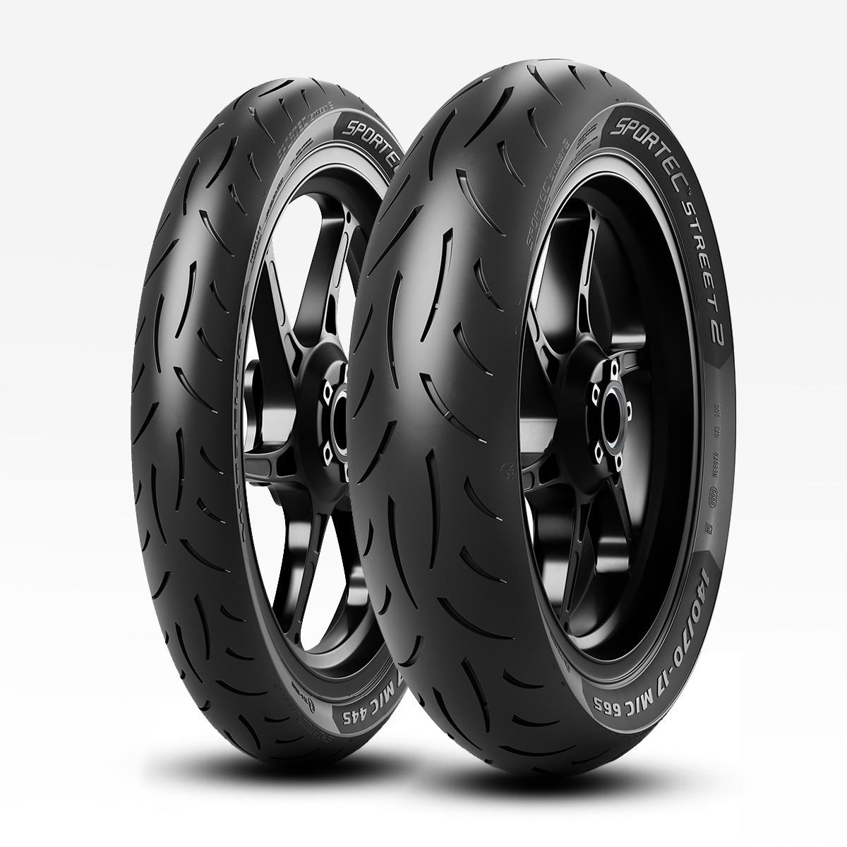 Metzeler Sportec Street 2 80/90-14 40S TL ve 90/90-14 46S TL