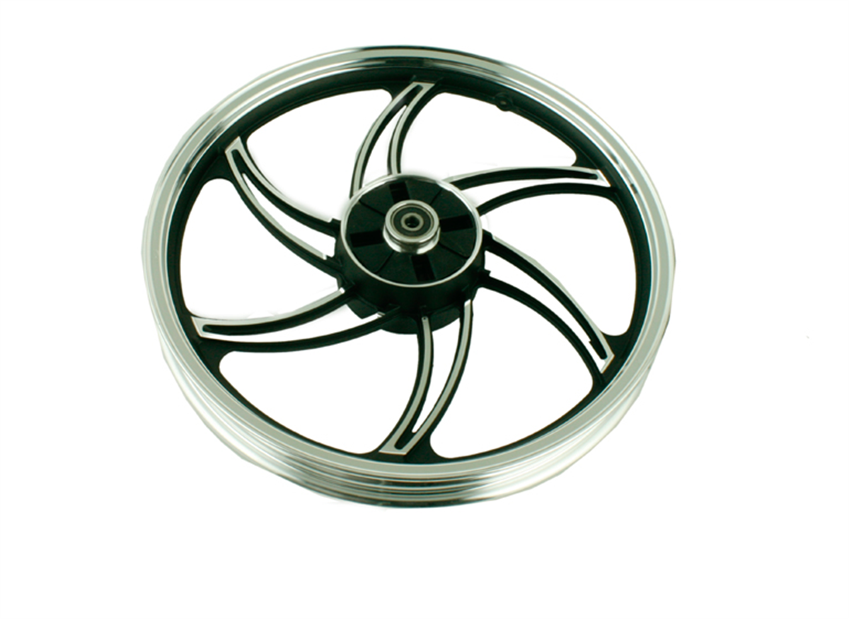 Mondial 100 SFC-X Arka Jant Komple Siyah