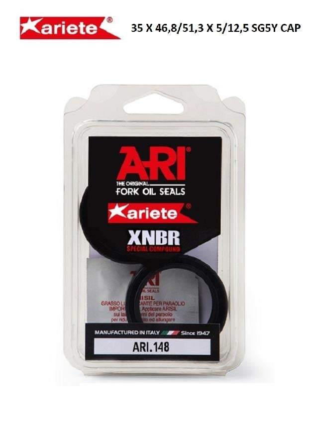 ÖN AMORTİSÖR TOZ KEÇESİ 35 X 46,8/51,3 X 5/12,5 SG5Y CAP / KTM / SX / 65cc / TOZ KEÇESİ  / 2012-2013-2014-2015-2016-2017-2018