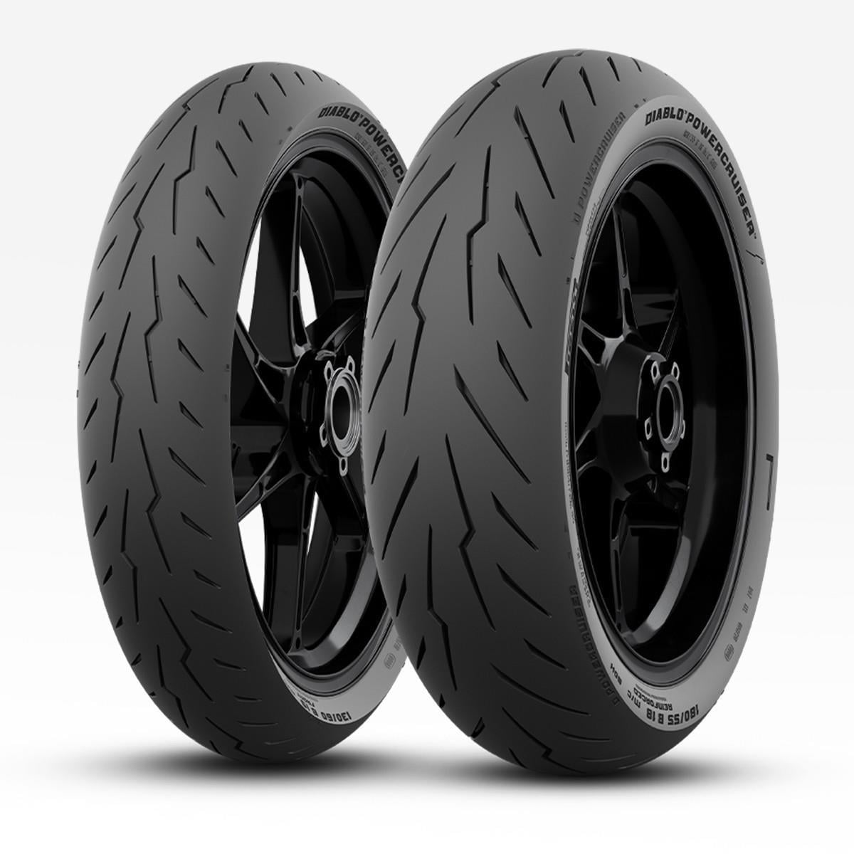 Pirelli Diablo Powercruiser 130/90B16 73H TL Rf. ve 180/70B16 77H TL