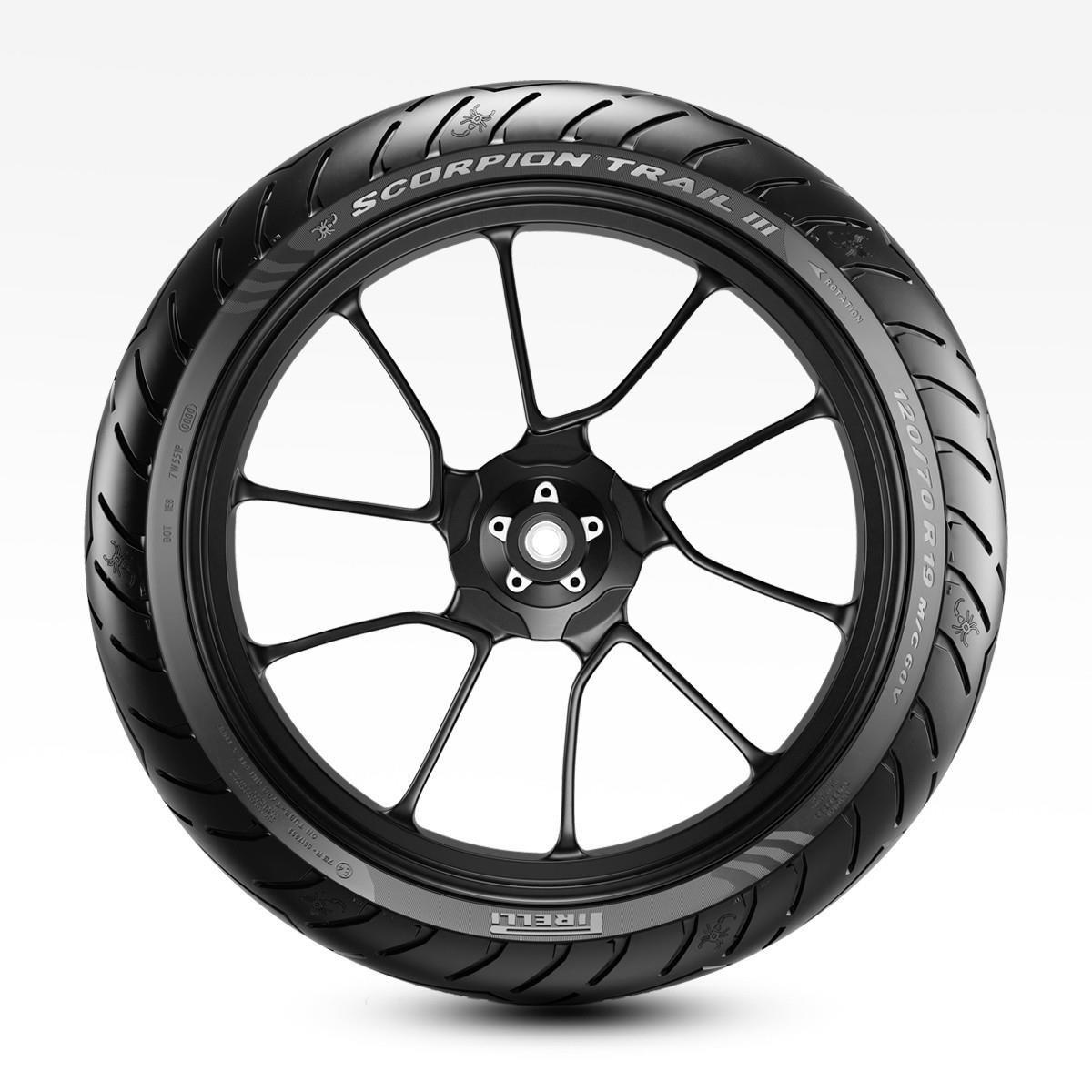 Pirelli Scorpion Trail III 120/70R19 60V TL ve 170/60ZR17 72W TL