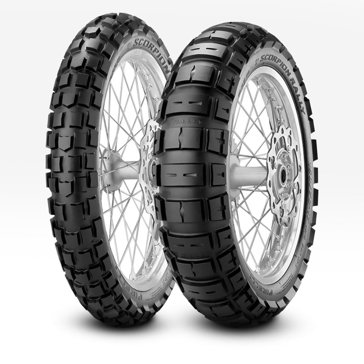 Scorpion Rally 90/90-21 54R M+S TL ve 150/70R17 69R MST TL