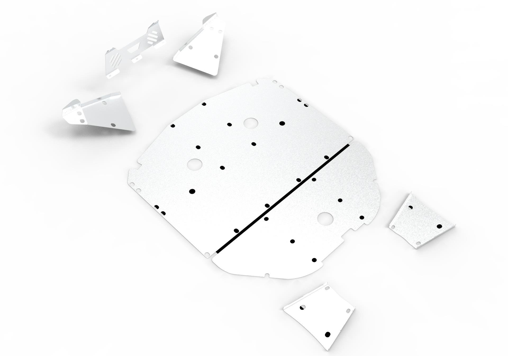 Segway Fugleman Ut10 X Utv Alüminyum Kartel Koruma