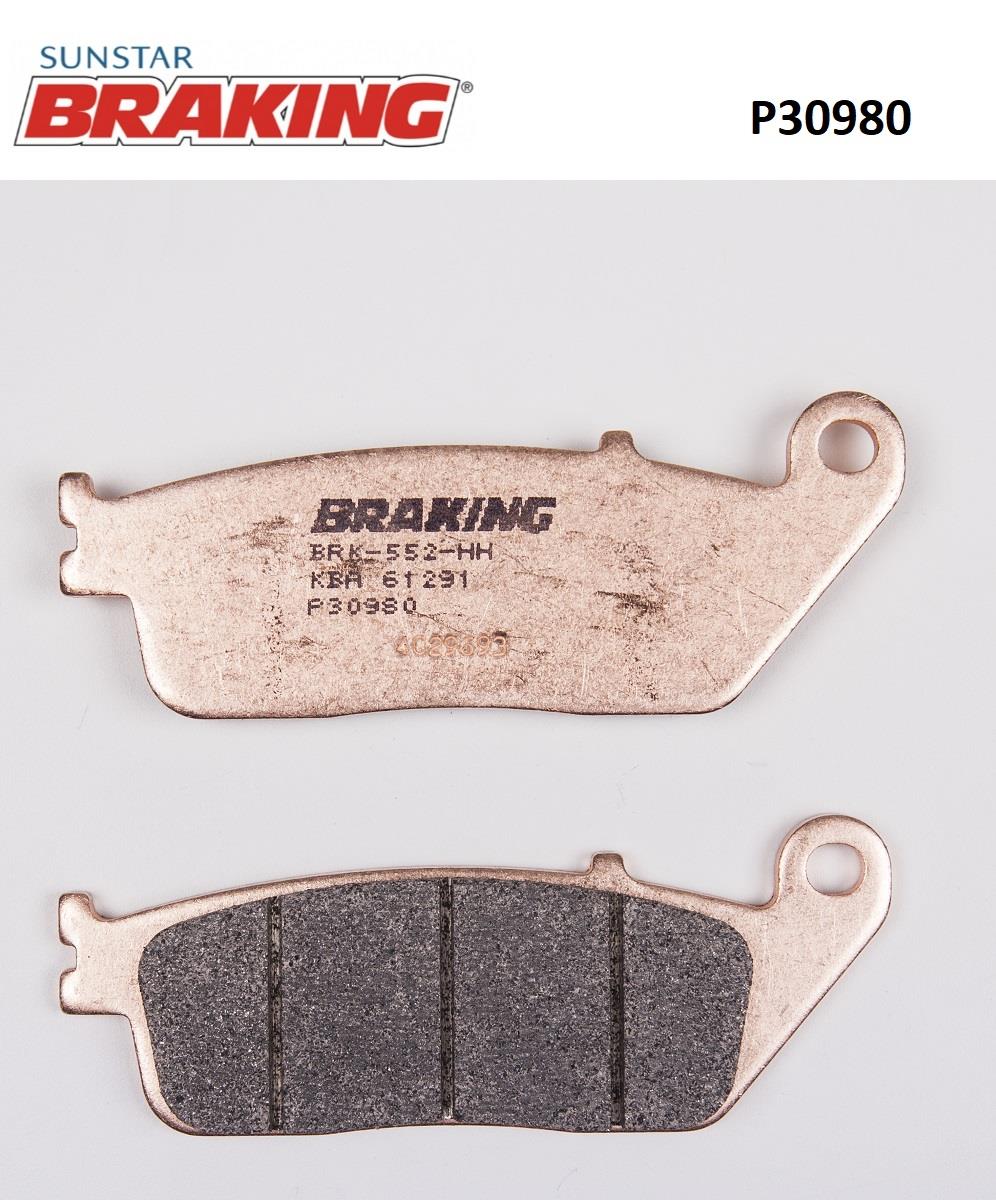 SİNTERLİ ARKA FREN BALATASI / HONDA / SILVER WING / 400cc / ARKA  / 2006-2007-2008-2009