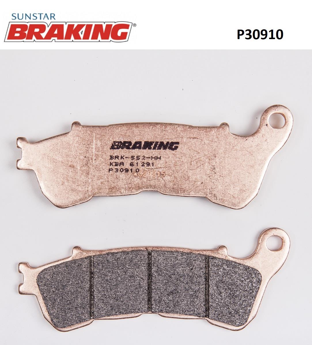 SİNTERLİ FREN BALATASI / HONDA / CB 600F HORNET / 600cc / ÖN İKİ TAKIM KULLANIR / 2007-2008-2009-2010-2011-2012-2013