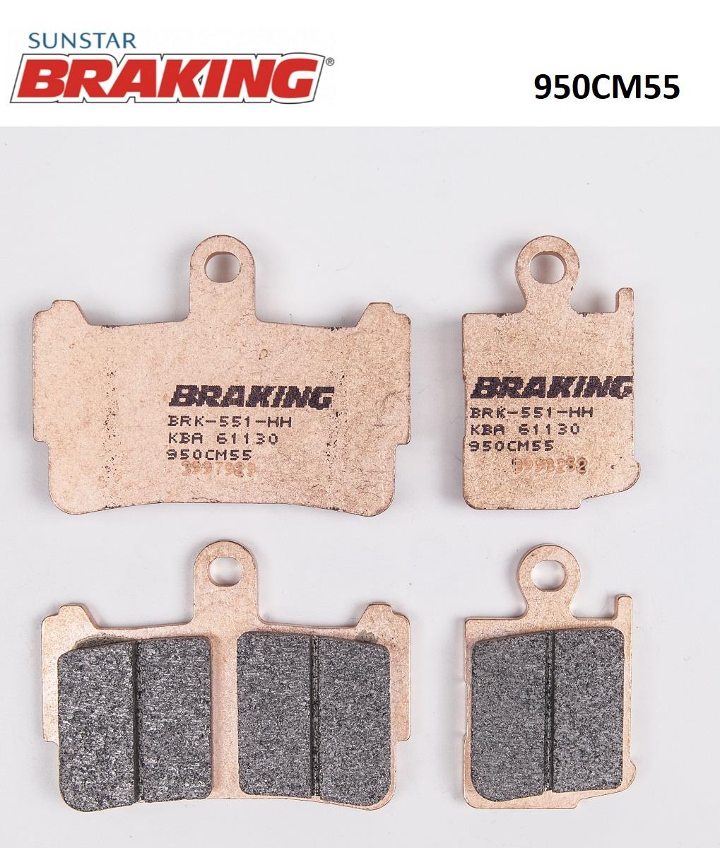 SİNTERLİ ÖN FREN BALATASI / HONDA / VFR 1200 F / 1200cc / ÖN İKİ TAKIM KULLANIR / 2010-2011-2012-2013-2014-2015-2016