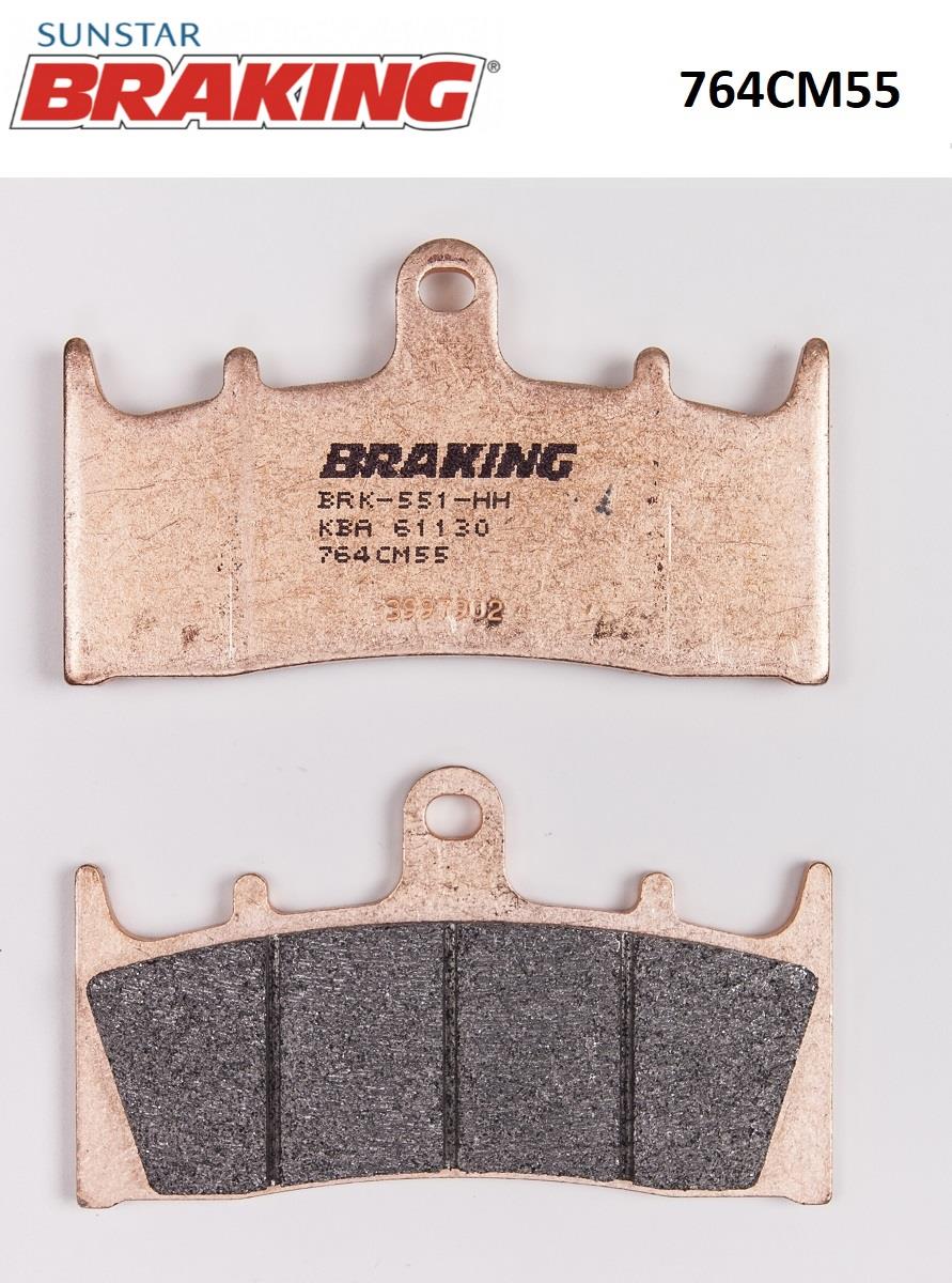 SİNTERLİ ÖN FREN BALATASI / KAWASAKI / ZX-12R NINJA / 1200cc / ÖN İKİ TAKIM KULLANIR / 2000-2001-2002-2003-2004-2005-2006