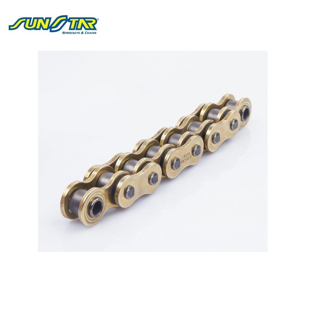 SUNSTAR 520 3X RİNG GOLD ZİNCİR-116 BAKLA / HONDA / CRF 250 X / 250cc / SUNSTAR 3X-RING GOLD ZİNCİR  / 2004-2005-2006-2007-2008-2009-2010-2011-2012-2013-2014-2015-2016-2017-2018