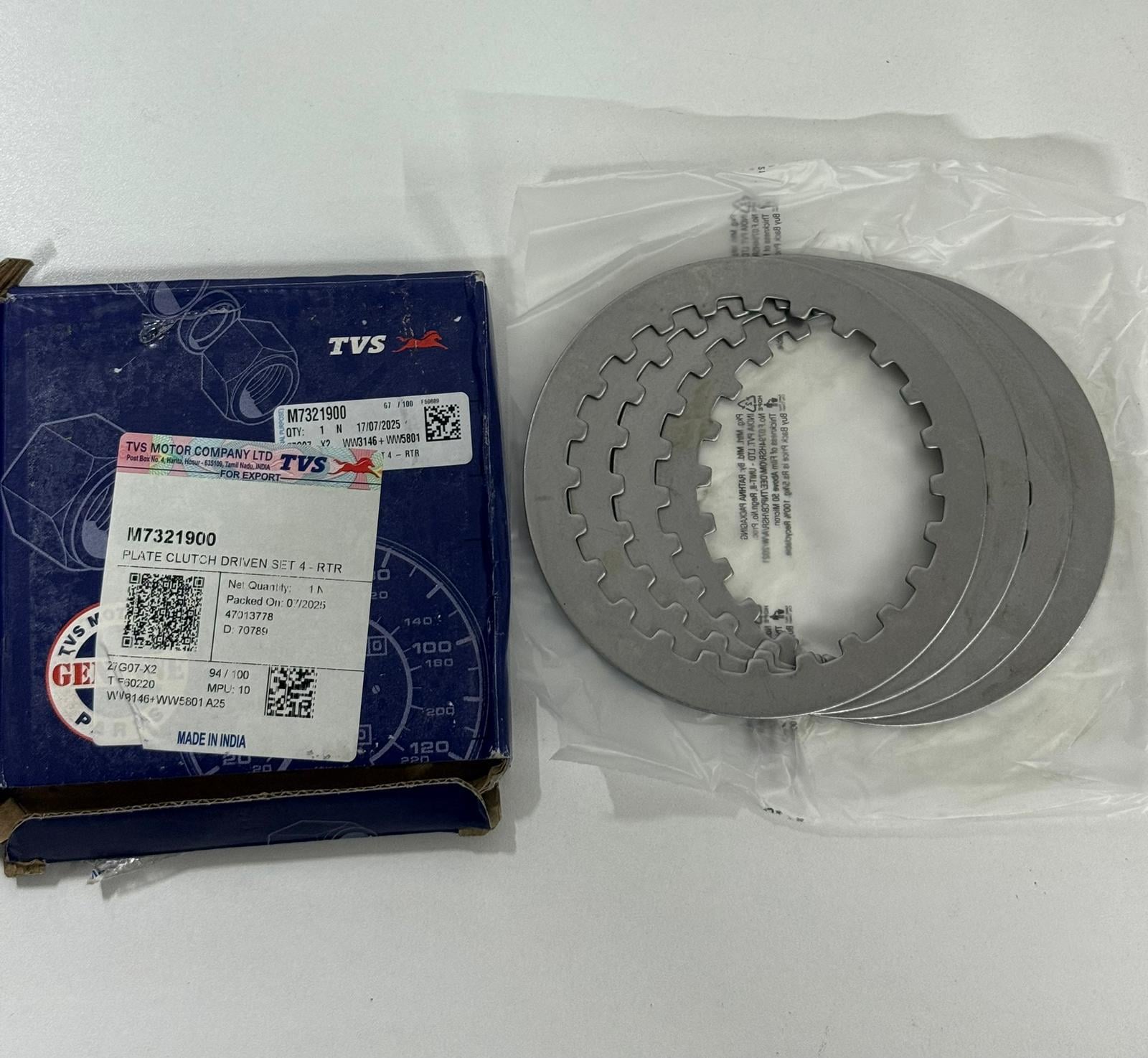 TVS 0RİJİNAL DEBRİYAJ BALATA SACI