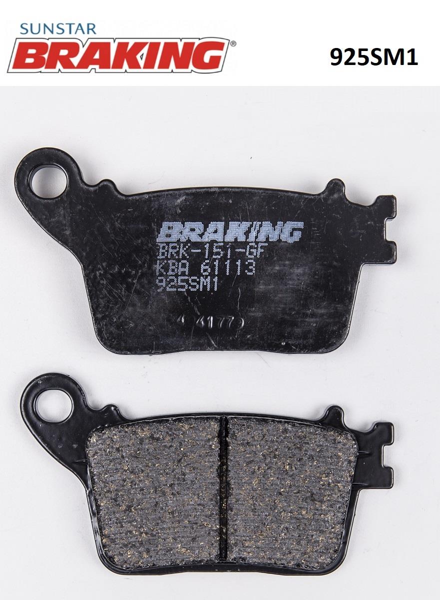 YARI METALİK ARKA FREN BALATASI / HONDA / CBR 1000RR SP / 1000cc / ARKA  / 2014-2015-2016-2017-2018-2019