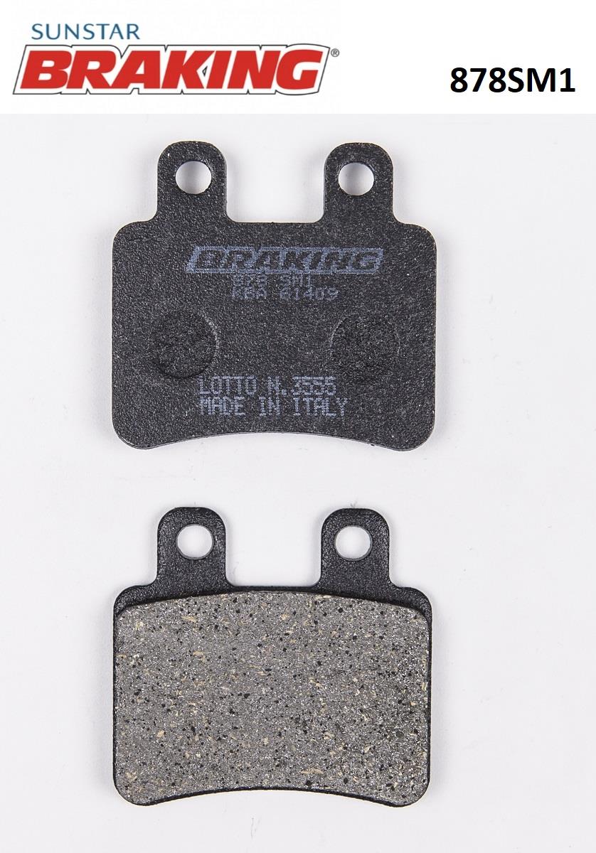 YARI METALİK FREN BALATASI / PEUGEOT / GEOPOLIS / 250cc / ARKA  / 2006-2007-2008-2009