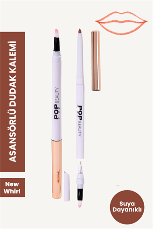 Dudak Kalemi, Suya Dayanıklı, Asansörlü, Waterproof Lıplıner- New Whirl 8684415590138