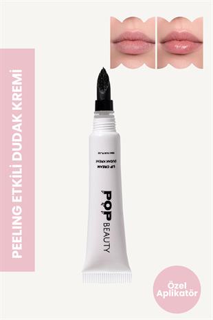 Peeling Yapan Dudak Kremi, Dudak Nemlendiricisi, Dudak Balmı (PEMBE)