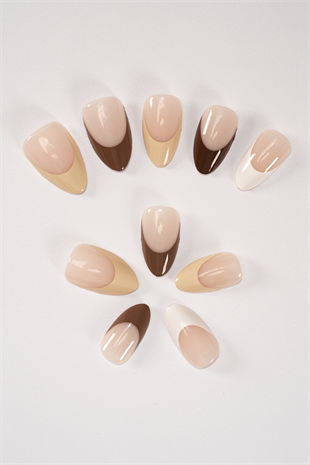POP Beauty Takma Tırnak Seti & Zararsız yapıştırıcı POPBeauty10124