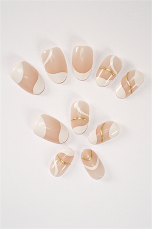 POP Beauty Takma Tırnak Seti & Zararsız Yapıştırıcı POPBeauty10165