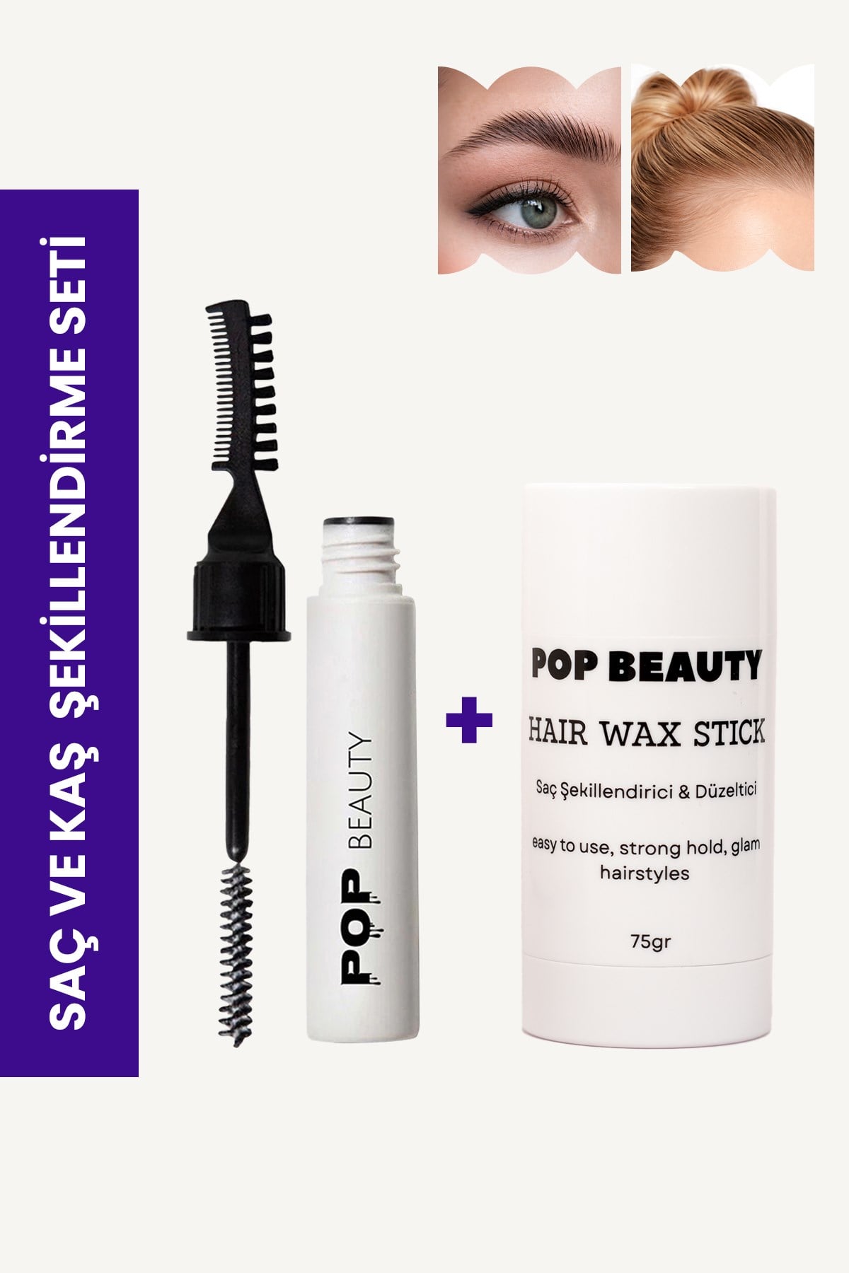 ボディ・フェイスケア COSBEAUTY Flash Hair Care Device Kaş Sabitleyici Ve Şekillendirici & Saç Şekillendirici Stick Wax