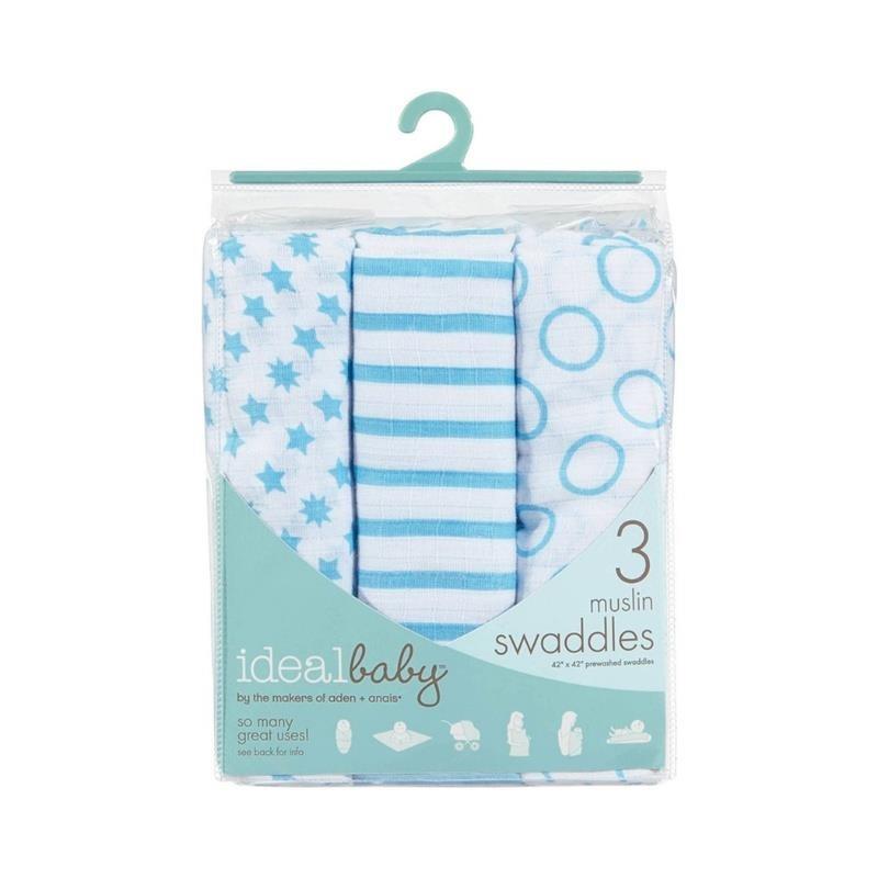 Aden Anais Ideal Baby Üçlü Müslin Set - Sunny Side