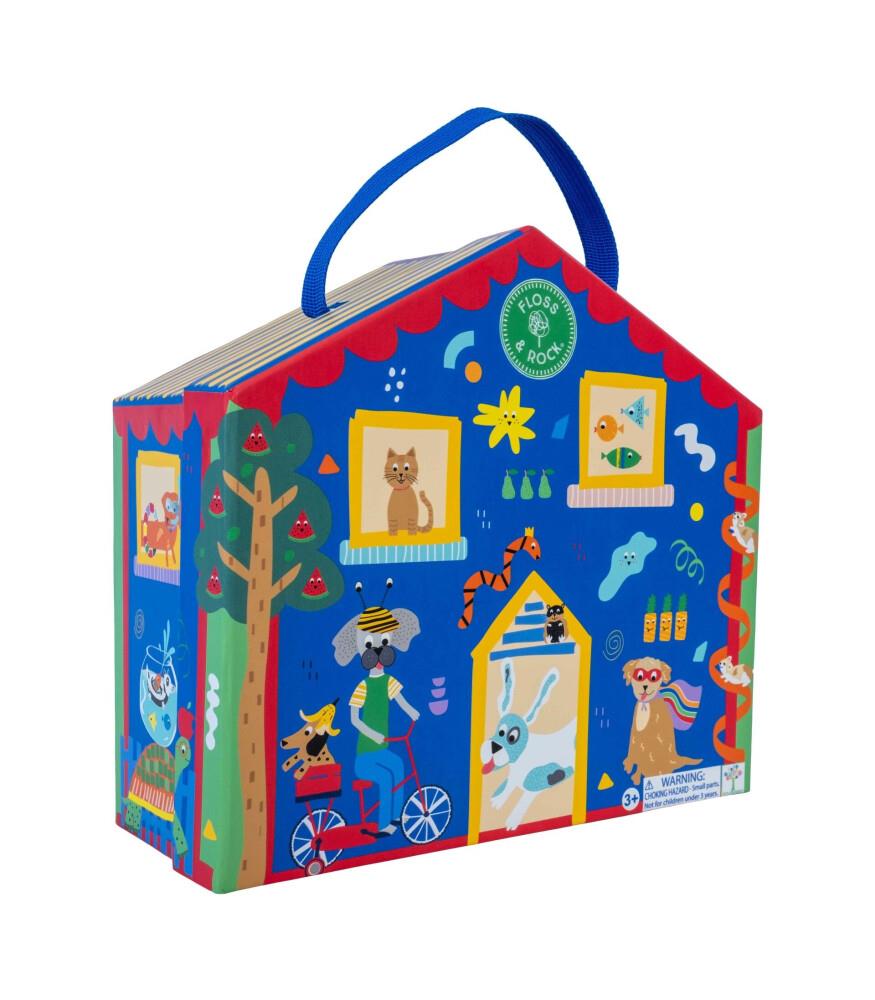 Ahşap Figürlü Oyun Kutuları / Pets