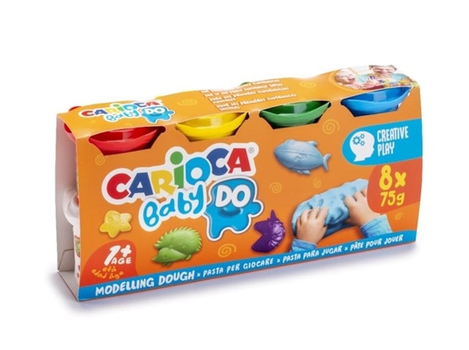 BEBEK OYUN HAMURU 8 RENK X 75 GR 1 YAŞ+