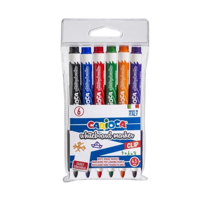 Beyaz Tahta Kalemi 6 Renk 6Li Pvc 45 Mm