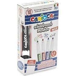 Beyaz Tahta Kalemi Tek Renk Siyah 10lu Maxi