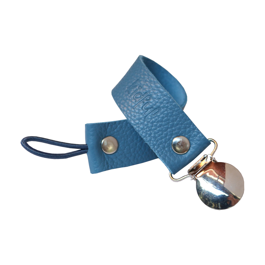 Bitkisel Boyalı Emzik Askısı   Denim